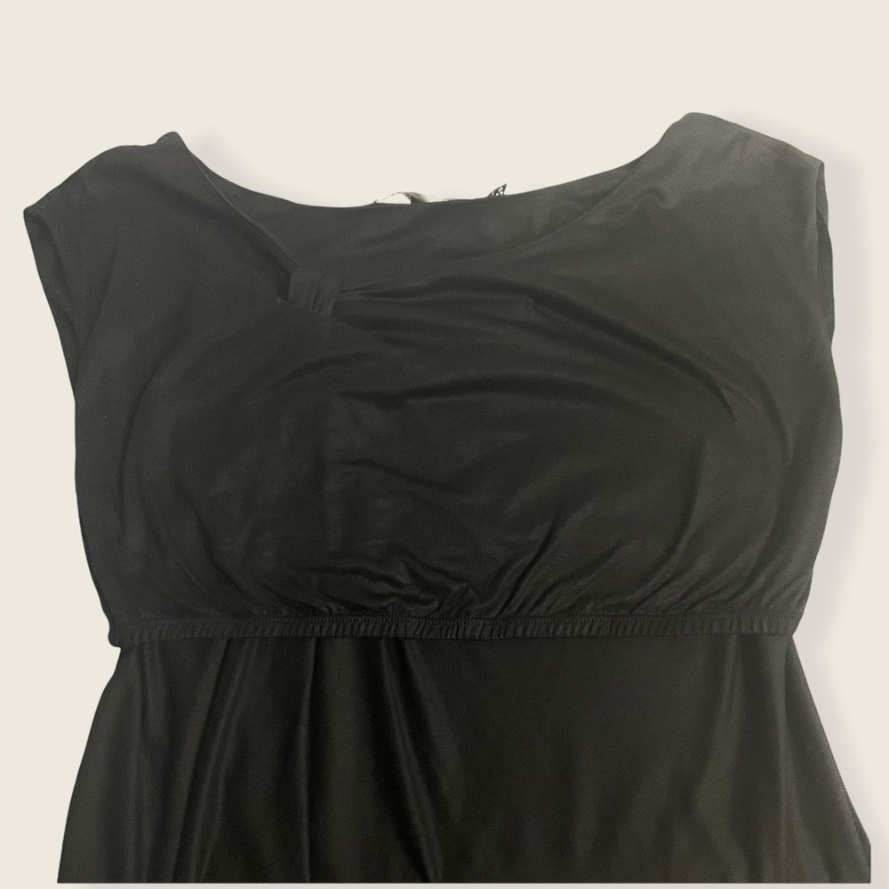 Love Moschino - Draped Bow Tank - Black - Size 8 - Picture 5 of 7